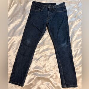 Dark Blue Slim Denim Jeans